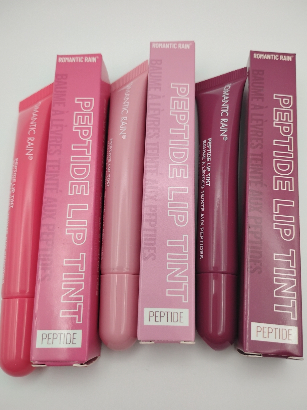Peptide Lip Tint — Soft Pink & Rose Shades